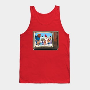Rudolph Gang on a Vintage TV Tank Top